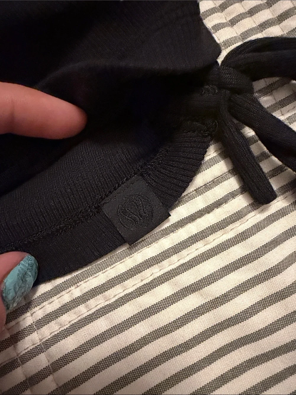 lululemon athletica Black Lightweight Button Cardigan